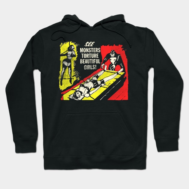 See Monsters... - Dr. Macabre 1950's Horror Hoodie by darklordpug